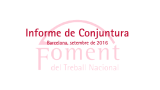 Informe de Conjuntura de Foment del Treball Nacional