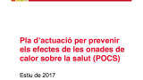 S'activa el Pla per prevenir els efectes de les onades de calor sobre la salut (POCS)